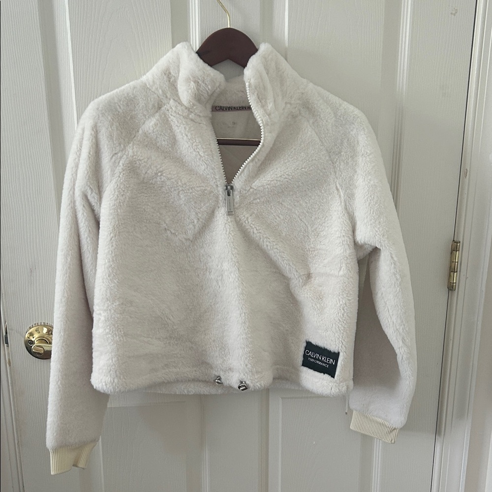 Calvin Klein Women’s Performance Crop Fleece